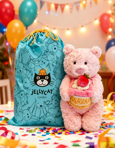 New jellycat bashful pink bear - bashful,