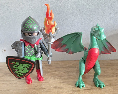 Playmobil dragon knight from - playmobil,