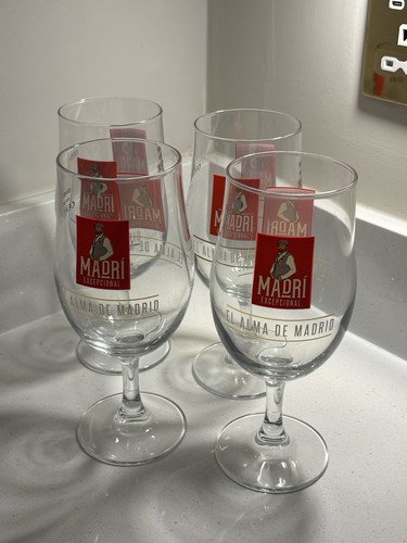 Madri excepcional pint glasses - madri,