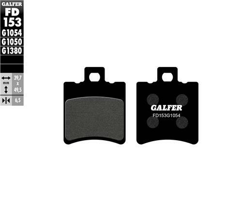 Brake pads galfer posterore - brake,