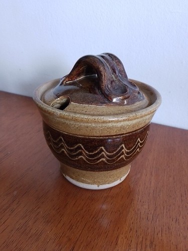Pottery preserve pot - preserve,