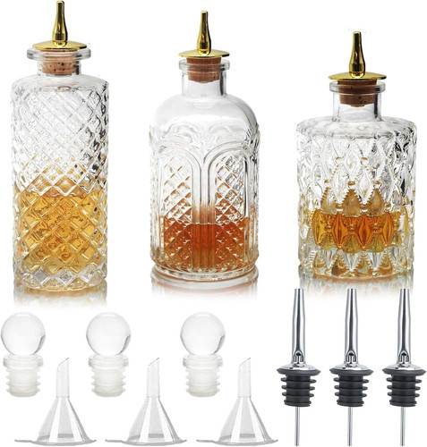 Bitters bottle set 3 - bitters,
