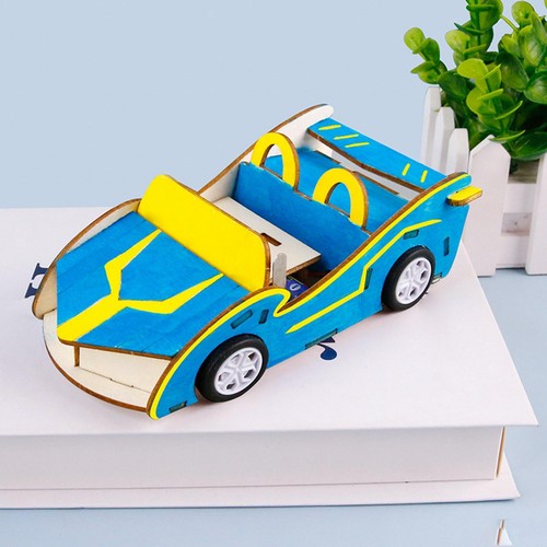 Wooden puzzle car - 3,