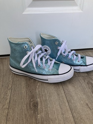 Girls size converse high - size,