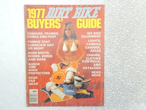 1977 dirt bike magazine buyers - 1977,