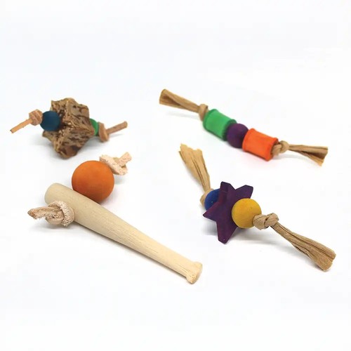 Leather elves small parrot - leather,