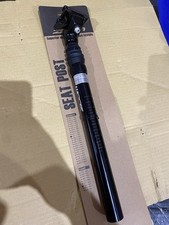 Zoom Suspension Black Alloy Saddle Seatpost 350x27.2mm