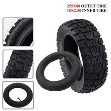 255x80 Tire & 10x2.5 Tube For