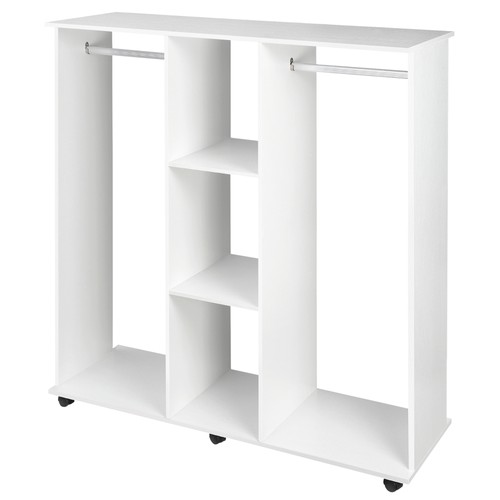 Homcom mobile double open - double,