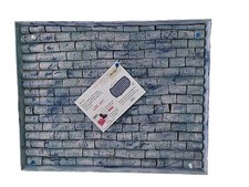 Shabby chic painted memo /Corkboard. 48 x 38 x 2.5cm.