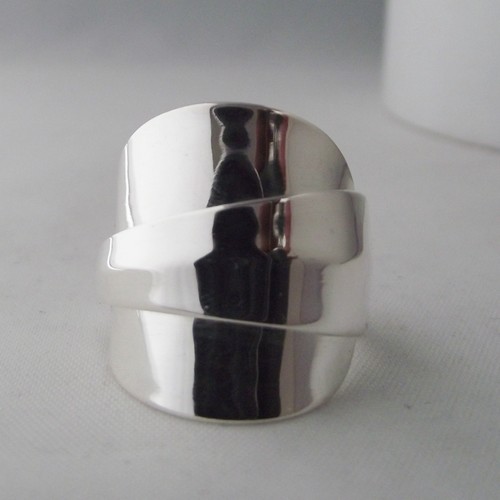 Spoon ring sterling silver - spoon,