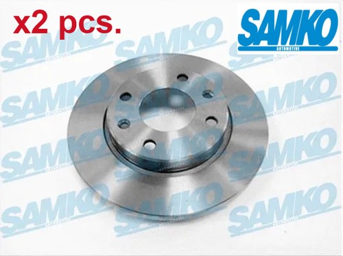 Pcs front brake disc set - pcs,