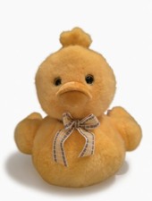 Duck soft plush toy - soft, huge