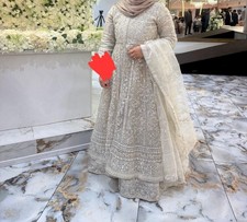 White Asian Wedding Maxi Dress