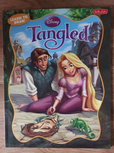 Learn draw tangled disney - learn,