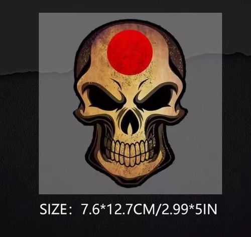 Japan skull decal sticker - japan,