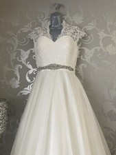 Stunning Tea Length Ivory