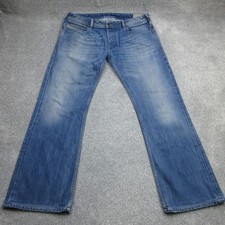 Diesel Jeans Mens W32 L30 Blue