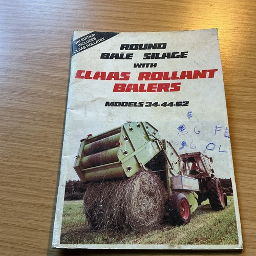 Claas rollant balers 62 - claas, 34/44/62