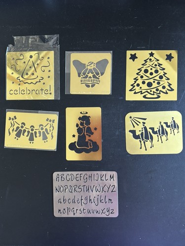 Metal brass stencils - brass,