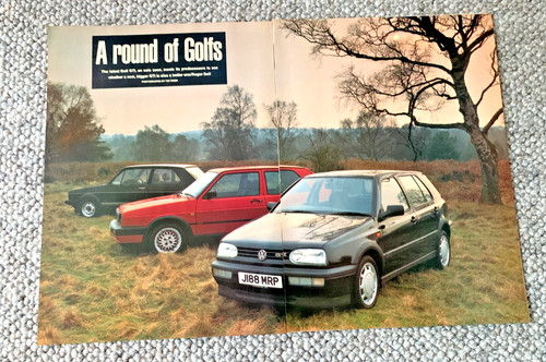 Golf gti mk3 launch vs - mk3, mk1