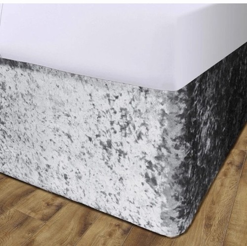 Elasticated crushed velvet - elasticated,
