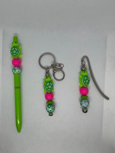 Neon turtle accessory - neon,