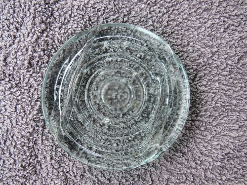 Vintage glass top from piece - vintage,