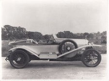 BENTLEY 3-LITRE VANDEN PLAS TT REPLICA CHASSIS #26 ORIGINAL C.K. BOWERS PHOTO