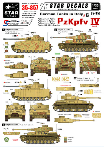 Star decals 857 - star, 35-857,
