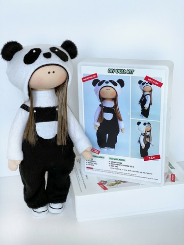 Doll sewing kit diy - doll, make