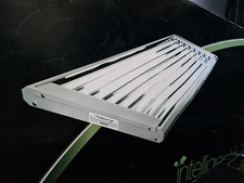 maxi bright t5 fluorescent light panel 8 tube grow lighting 423w-2amp & hangers