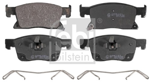 Front brake pad set disc - set,