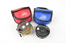 2 X  Abel No.2 fly fishing reels with pouches 2956 Pre Loved Good condition