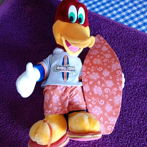 Woody woodpecker plush surf - woody,