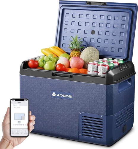 Aaobosi camping fridge 50l - camping,