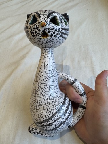 Vintage livia gorka cat statue - livia,