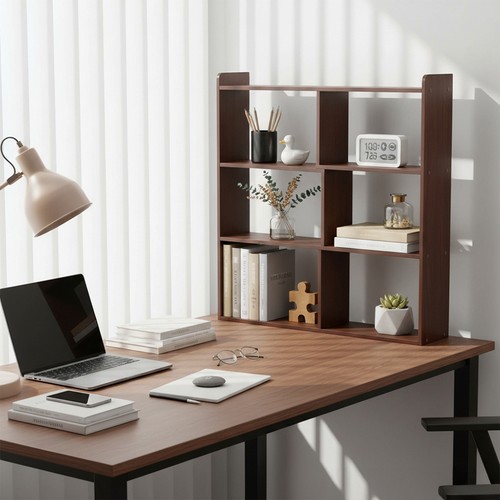 Wooden shelf bookcase - wooden,