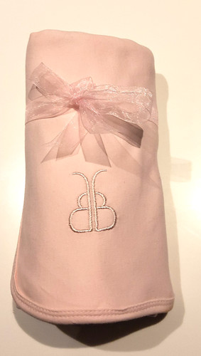 Baby blooms girls pink blanket - blooms,