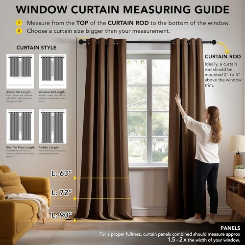 Deconovo bedroom curtains - deconovo,