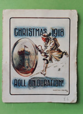 Antique Christmas Card 1918