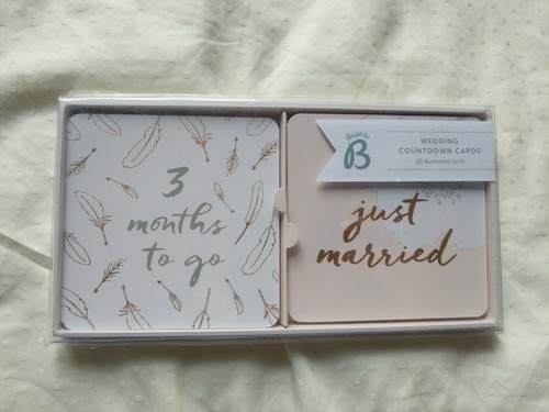 Bride wedding countdown - bride, to