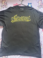 N-Dubz Music Tour Top T-shirt Shirt Size XL Black Short Sleeve Graphic Print