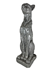 Large Leopard Cheetah Animal Statue Sculpture
