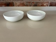 Jamie Oliver Queens White Cereal Bowls X 2 
