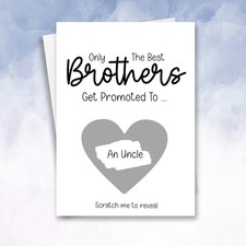 Promoted to Uncle Scratch Card