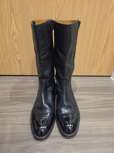 Sanders black calf officers - black,