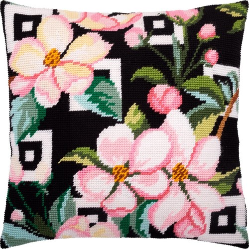 Needlepoint pillow kit - needlepoint,