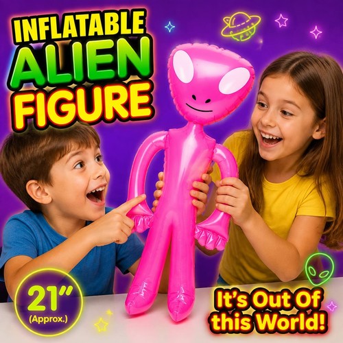 Asorted inflatable alien - asorted,