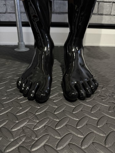 Latex toe ankle socks fetish - toe, socks,